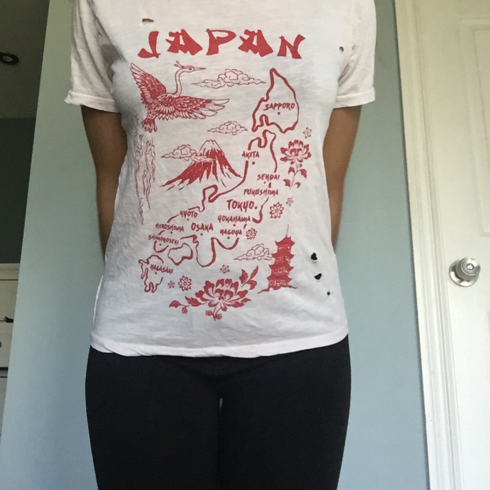 Distressed Japan Shirt